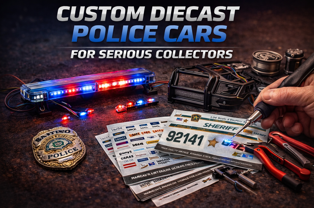 Why Custom Diecast Police Cars Are Taking Over the Collector Market
